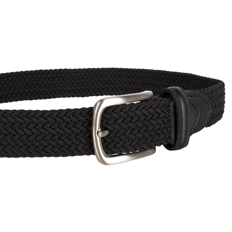 Dockers Big Boys Dockers Big Boys' Braided Elastic-web Stretch Belt, Black, Small - Image 3